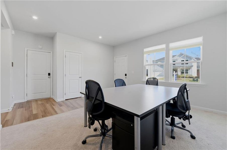 Furnished interior view inside a new home in , Covington (Image 16). Furnished interior view inside a new home in , Covington (Image 16).