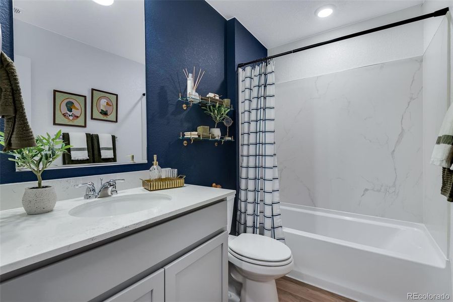 Furnished interior view inside a new home in Revere at Johnstown, Johnstown (Image 42). Furnished interior view inside a new home in Revere at Johnstown, Johnstown (Image 42).