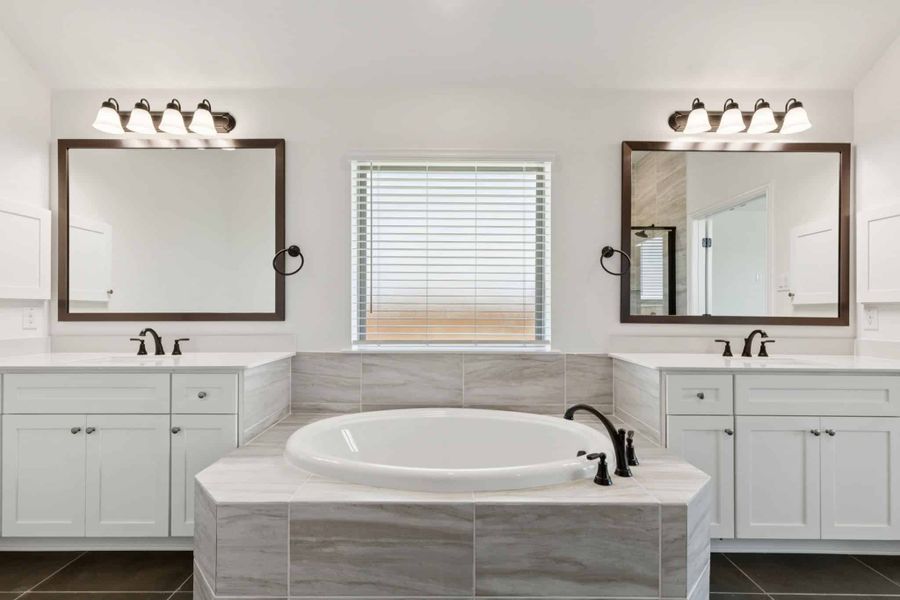 Furnished interior view inside a new home in Silo Mills, Joshua (Image 9).