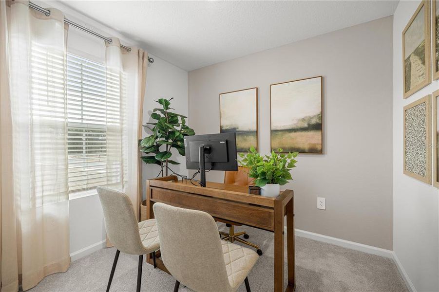 Furnished interior view inside a new home in Pioneer Ranch, Ocala (Image 10).