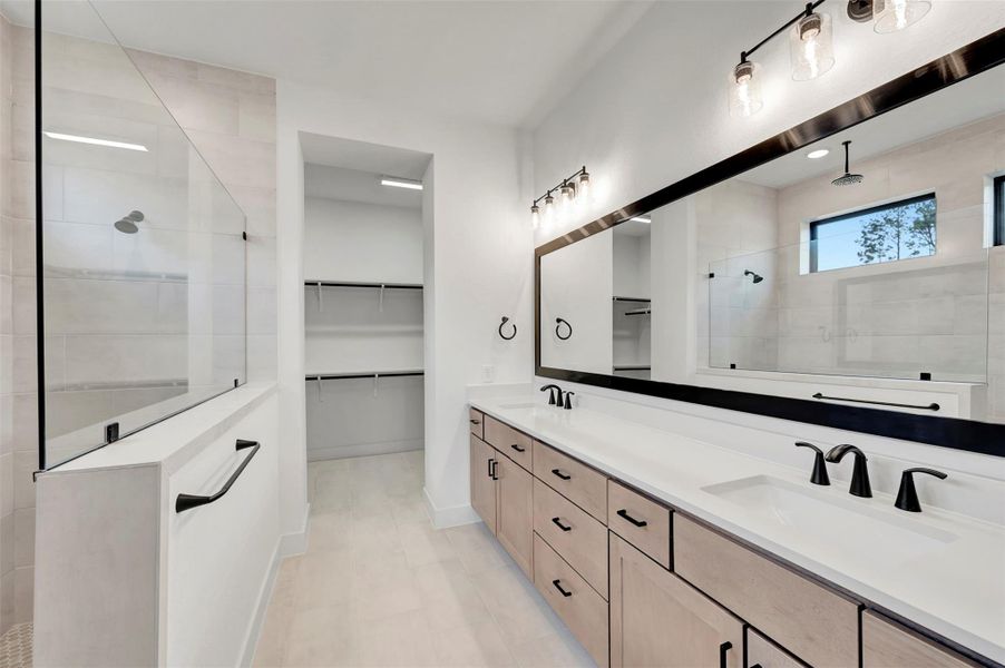 Furnished interior view inside a new home in ARTAVIA 50' Homesites, Conroe (Image 13).