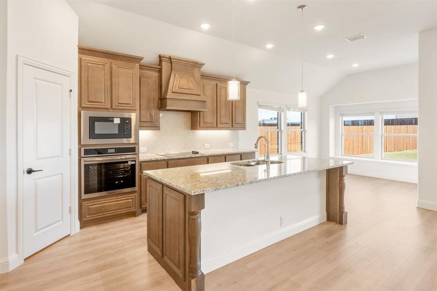 Furnished interior view inside a new home in El Dorado, Granbury (Image 6). Furnished interior view inside a new home in El Dorado, Granbury (Image 6).