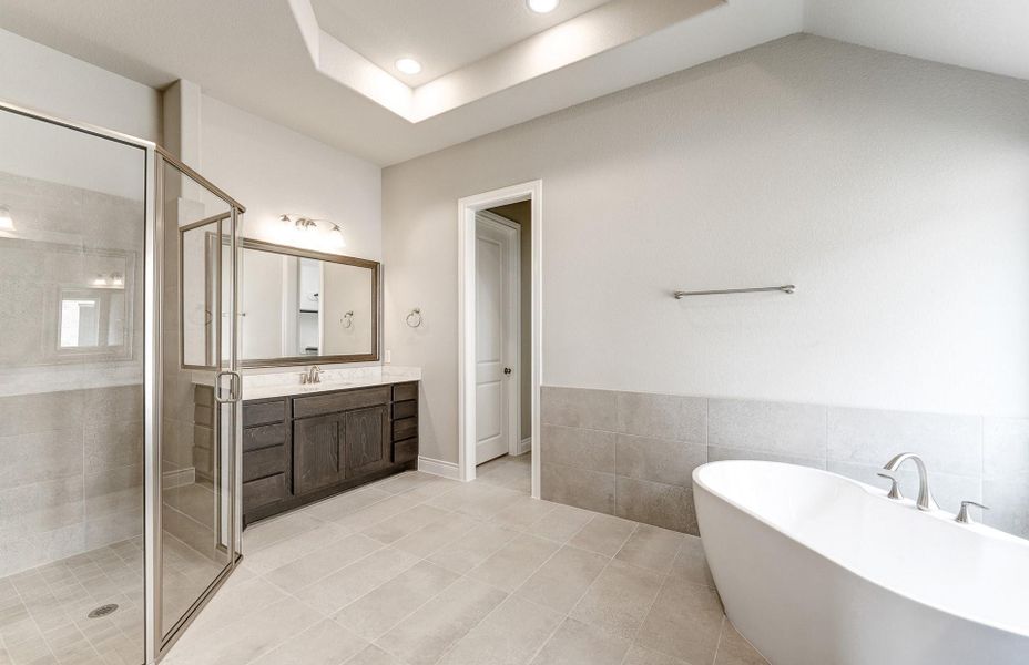 Furnished interior view inside a new home in Audubon 60', Magnolia (Image 25). Furnished interior view inside a new home in Audubon 60', Magnolia (Image 25).