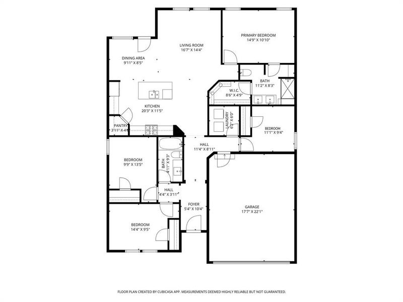 2D floor plan layout of this home in , Lavon, TX (Image 5).