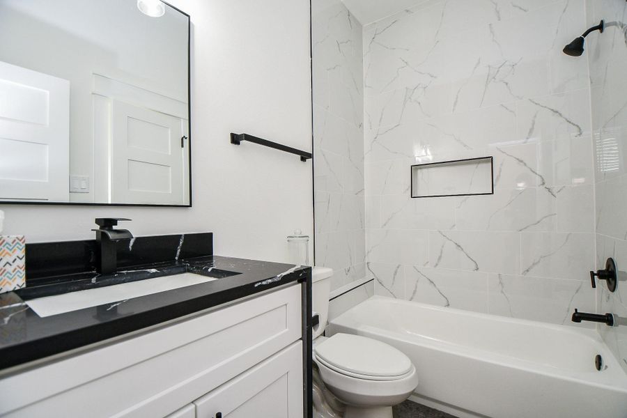 Furnished interior view inside a new home in , Houston (Image 15).