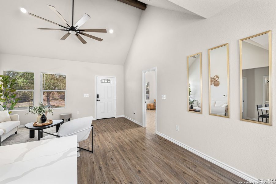 Furnished interior view inside a new home in , Lytle (Image 5).
