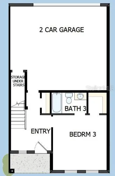 2D floor plan layout of this home in , Sarasota, FL (Image 7).
