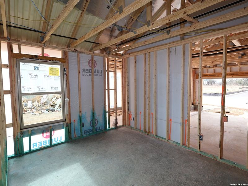 In-progress construction of a new home in Hickory Ridge, Elmendorf, TX (Image 29).