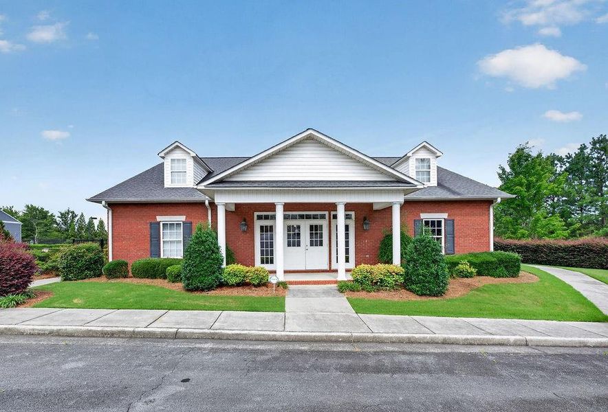Front exterior of a new home in , Calhoun, GA, highlighting curb appeal (Image 33). Front exterior of a new home in , Calhoun, GA, highlighting curb appeal (Image 33).