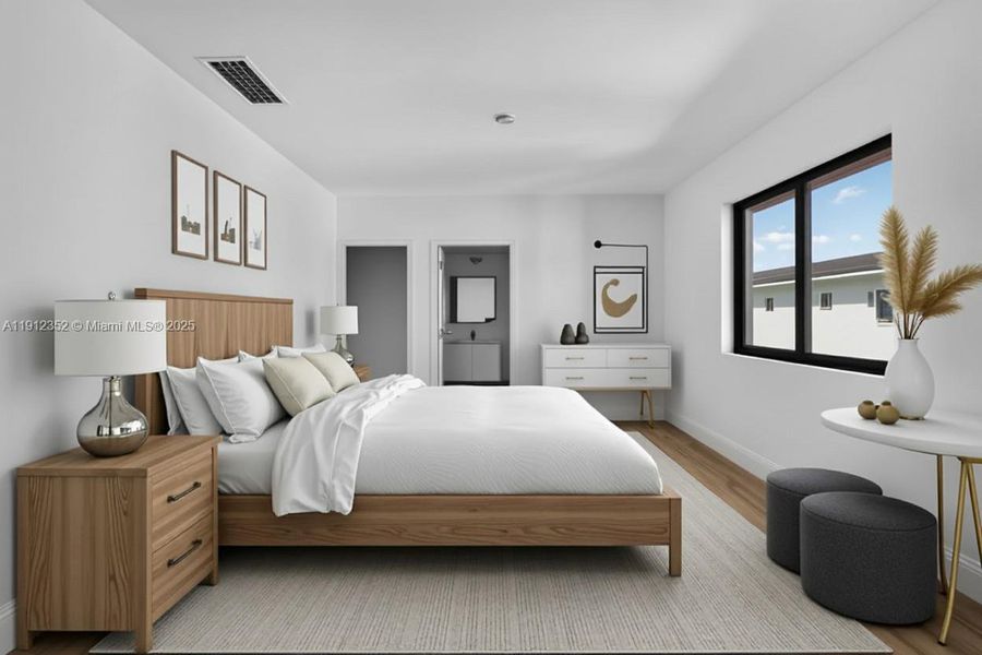 Picture of area Electronically Staged for visual effect Picture of area Electronically Staged for visual effect