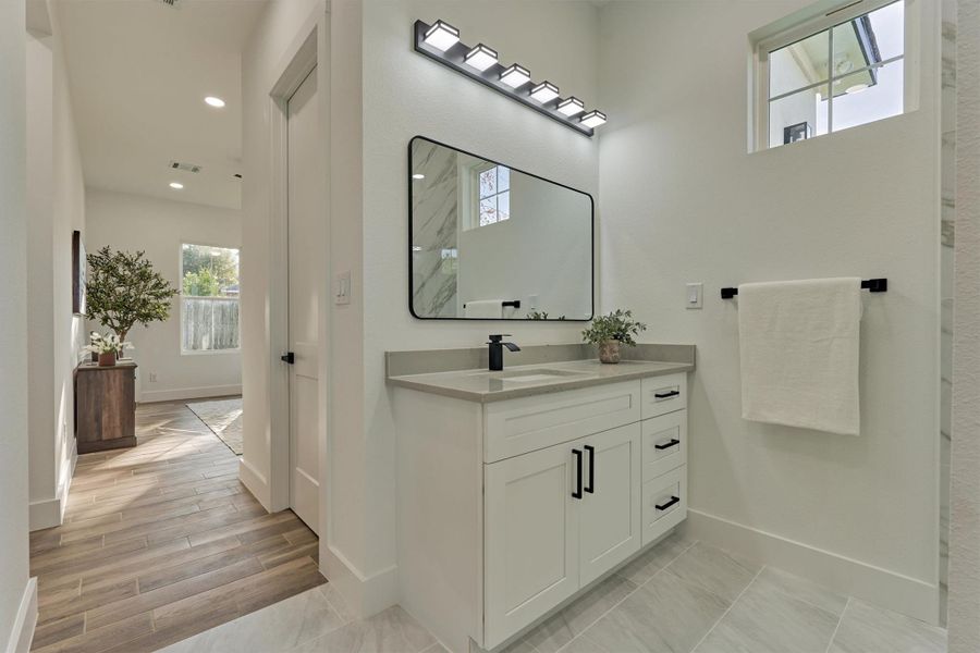 Furnished interior view inside a new home in , Montgomery (Image 33).