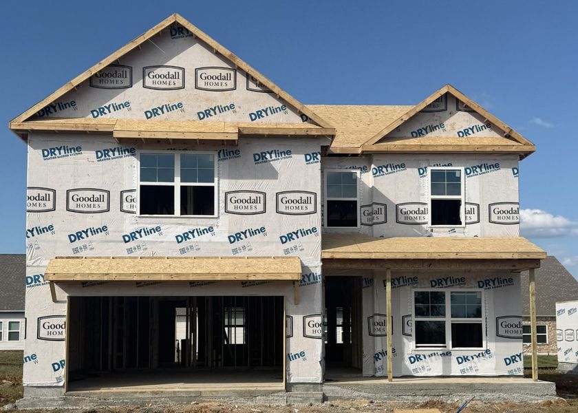 *Photo of actual home in progress - Oct. 2025