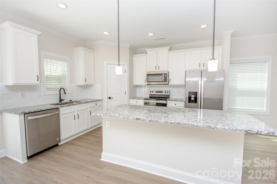 Furnished interior view inside a new home in Colonial Crossing, Troutman (Image 13).