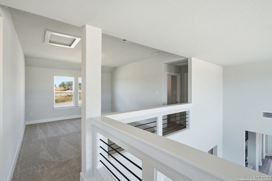 Furnished interior view inside a new home in Alsatian Oaks, Castroville (Image 8).