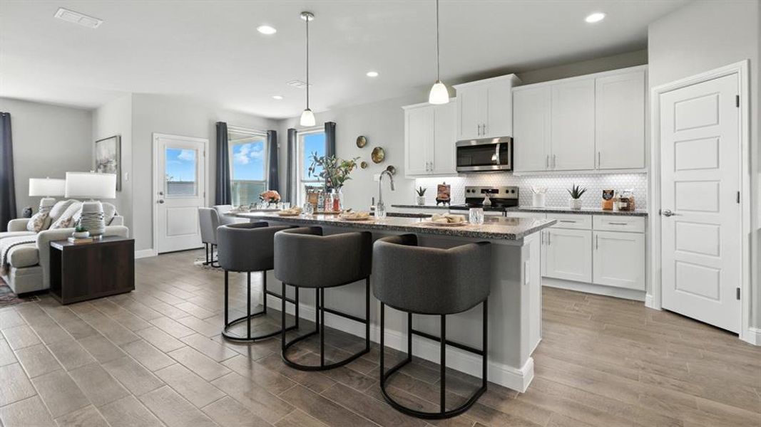 Furnished interior view inside a new home in Morningstar, Fort Worth (Image 26).