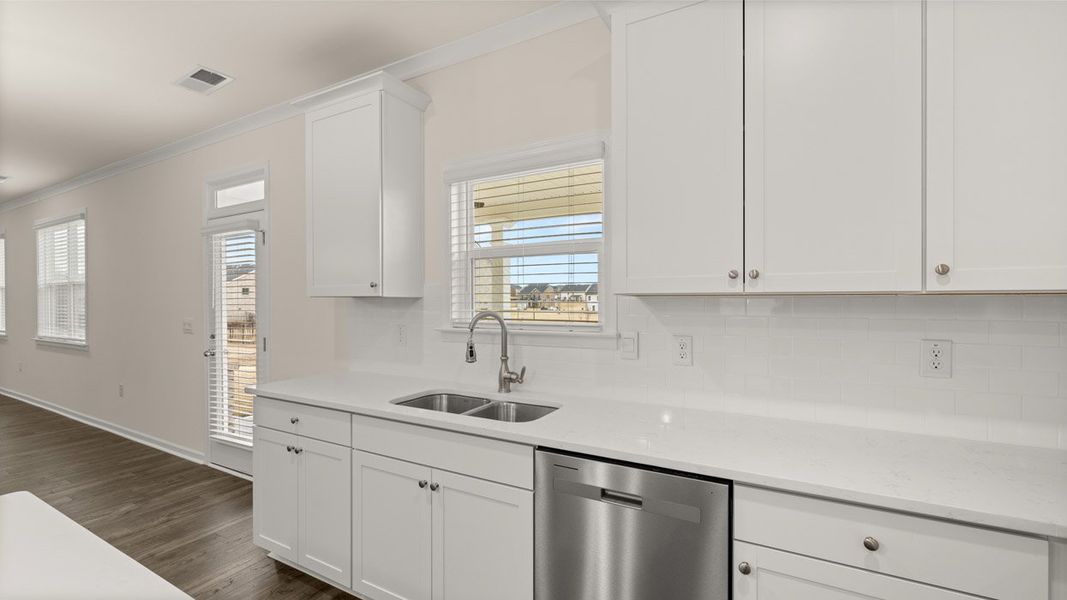 Furnished interior view inside a new home in The Gates at Pates Creek, Hampton (Image 10).
