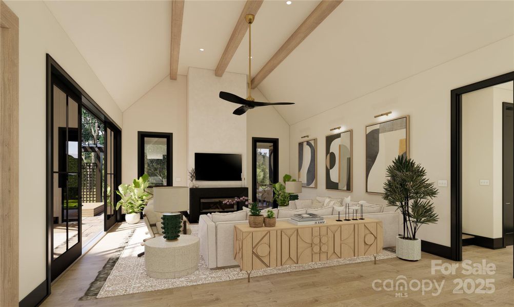 Furnished interior view inside a new home in , Arden (Image 6). Furnished interior view inside a new home in , Arden (Image 6).