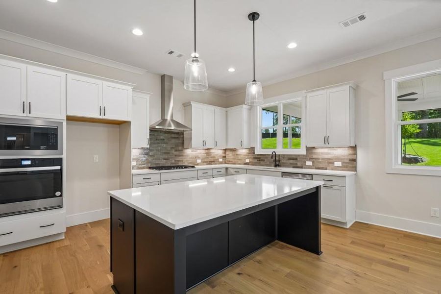 Furnished interior view inside a new home in Arden on Lanier, Cumming (Image 8).