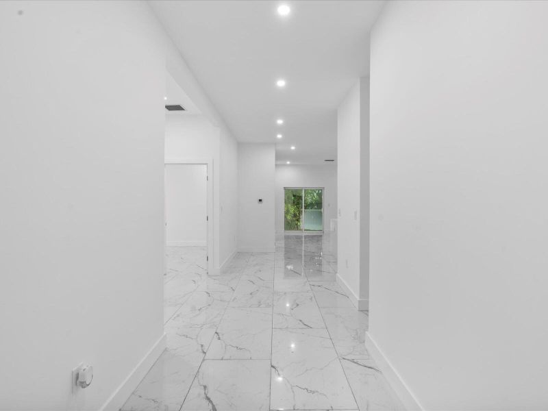 Furnished interior view inside a new home in , Fort Lauderdale (Image 3).