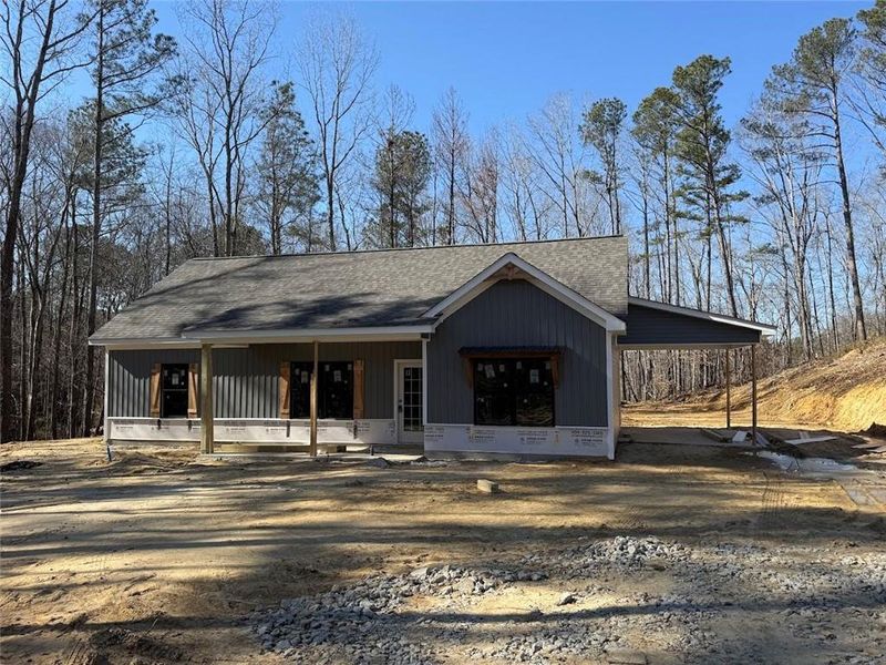 In-progress construction of a new home in , Dallas, GA (Image 27).