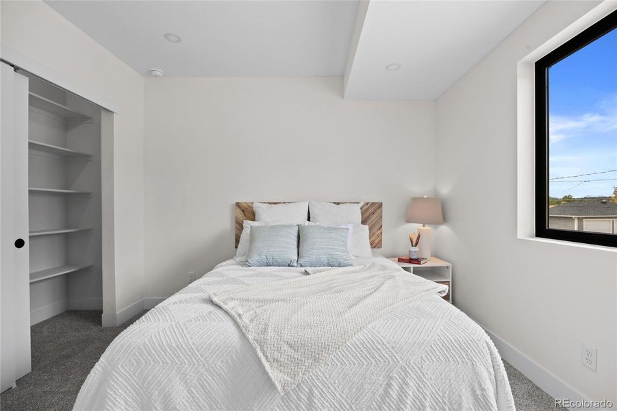 Furnished interior view inside a new home in , Denver (Image 18). Furnished interior view inside a new home in , Denver (Image 18).