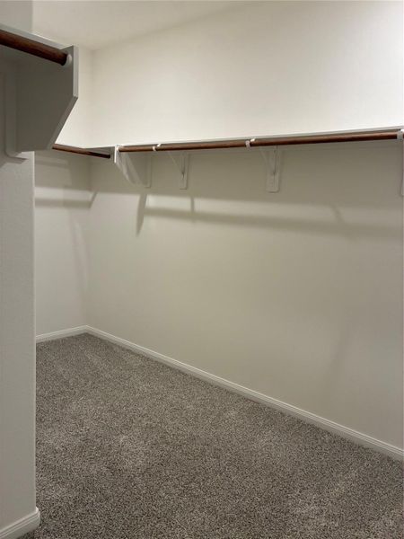 Primary closet