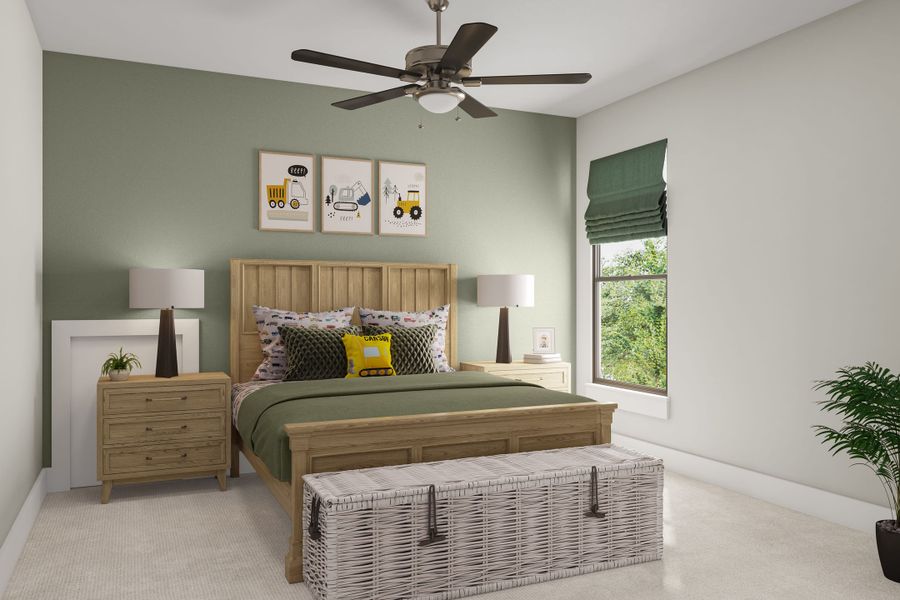 Representative furnished interior of a home built from the Kea by Tri Pointe Homes in Trillium, Richmond (Image 8).