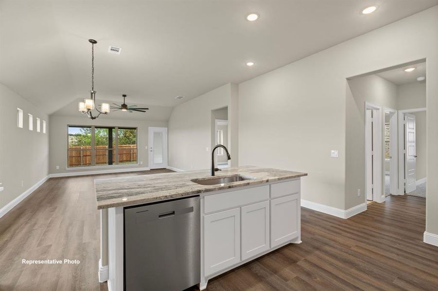 Furnished interior view inside a new home in , Springtown (Image 5).