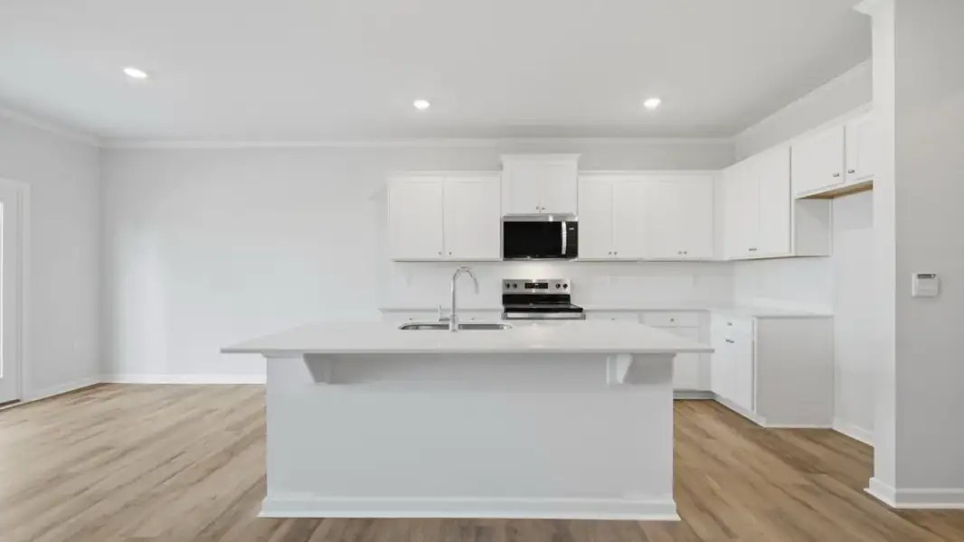 Furnished interior view inside a new home in Hughes Court, Dawsonville (Image 4).