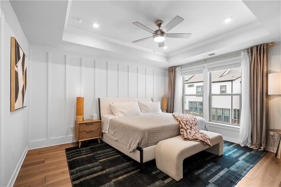 Furnished interior view inside a new home in Parkside at Mason Mill, Decatur (Image 13).