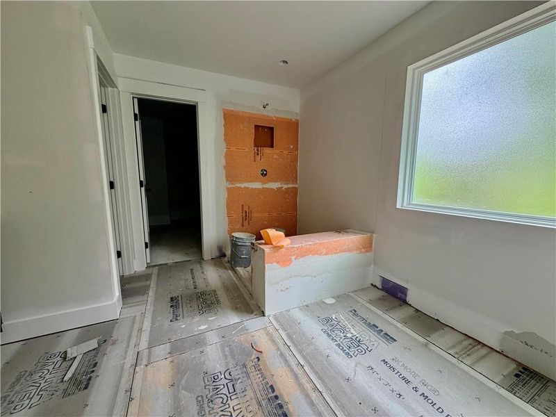 In-progress construction of a new home in Arbor West, Dawsonville, GA (Image 27).