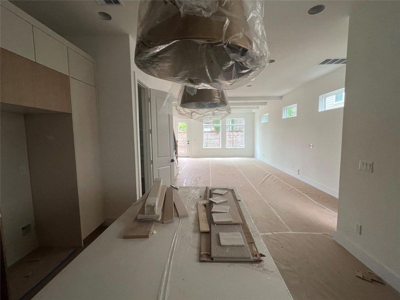 In-progress construction of a new home in , Houston, TX (Image 4).