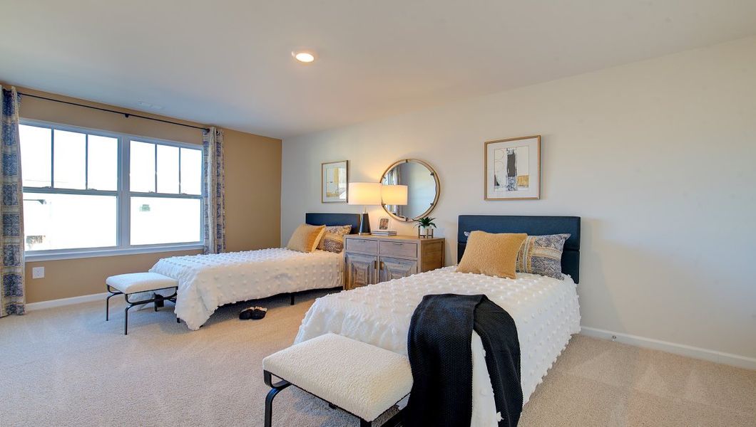 Furnished interior view inside a new home in Wildbrook Village Townhomes, Waynesville (Image 13). Furnished interior view inside a new home in Wildbrook Village Townhomes, Waynesville (Image 13).