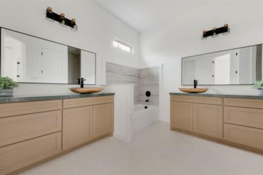 Furnished interior view inside a new home in , Lancaster (Image 6).