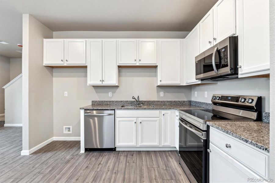 Furnished interior view inside a new home in Pintail Commons at Johnstown Village, Johnstown (Image 6).