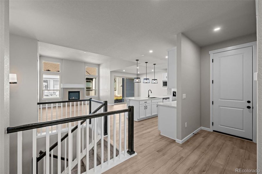 Furnished interior view inside a new home in , Littleton (Image 3). Furnished interior view inside a new home in , Littleton (Image 3).