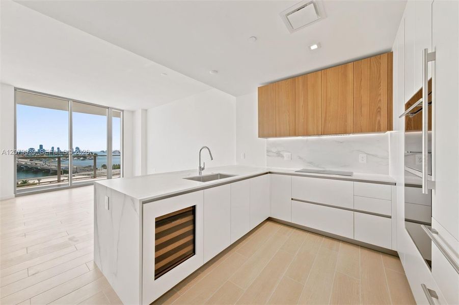 Furnished interior view inside a new home in , Miami (Image 5). Furnished interior view inside a new home in , Miami (Image 5).