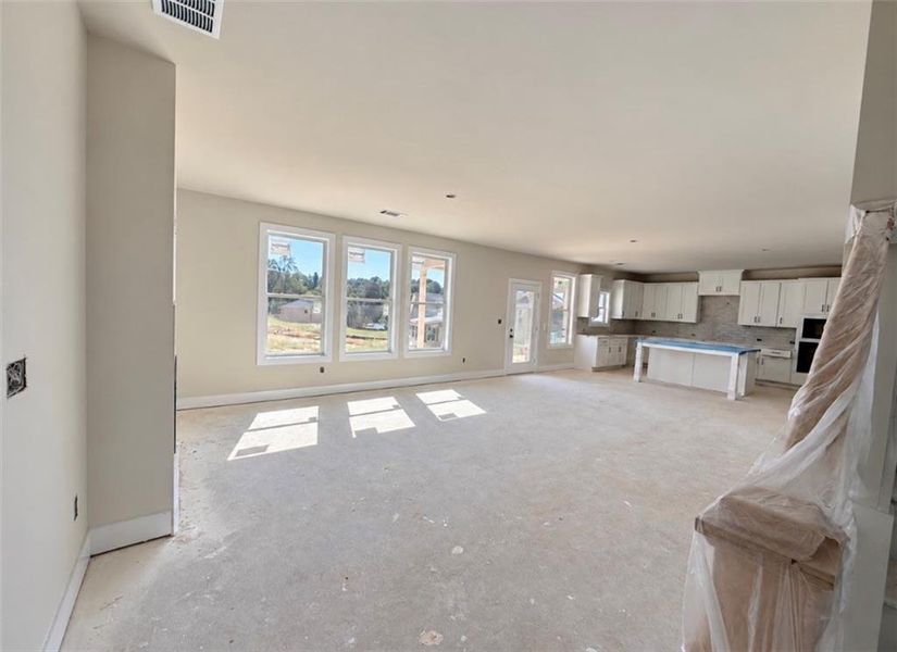 In-progress construction of a new home in , Hoschton, GA (Image 17).