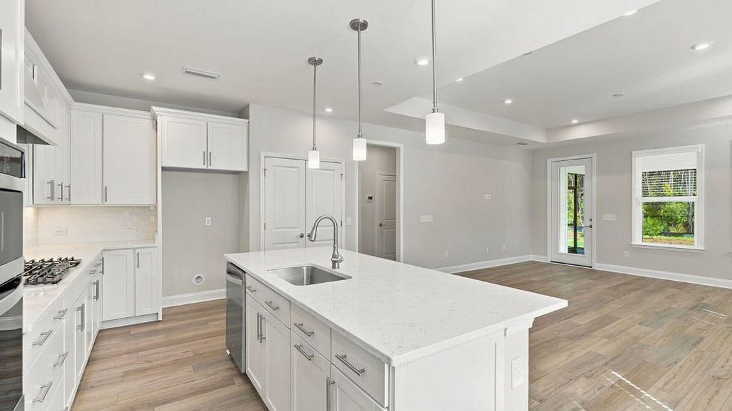 Furnished interior view inside a new home in Sun City Hilton Head, Bluffton (Image 8).