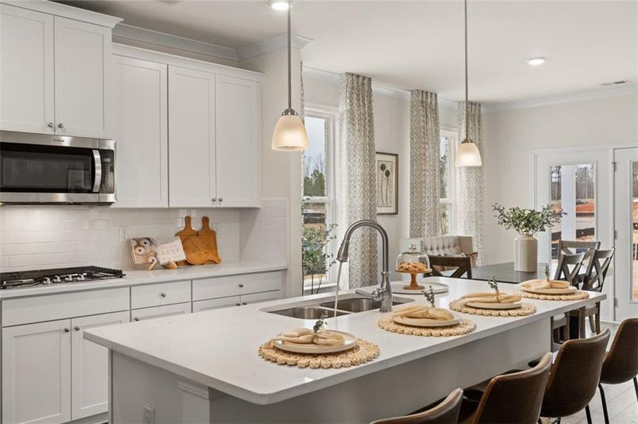 Furnished interior view inside a new home in Westland, Statham (Image 8).