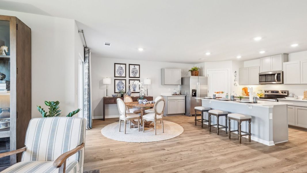 Furnished interior view inside a new home in The Parks, White House (Image 15). Furnished interior view inside a new home in The Parks, White House (Image 15).