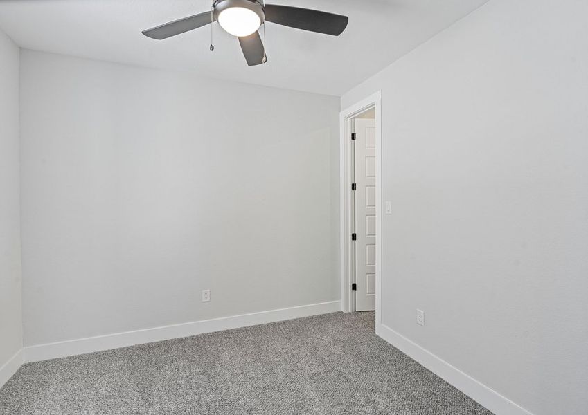 The flex room has a walk-in closet. The flex room has a walk-in closet.