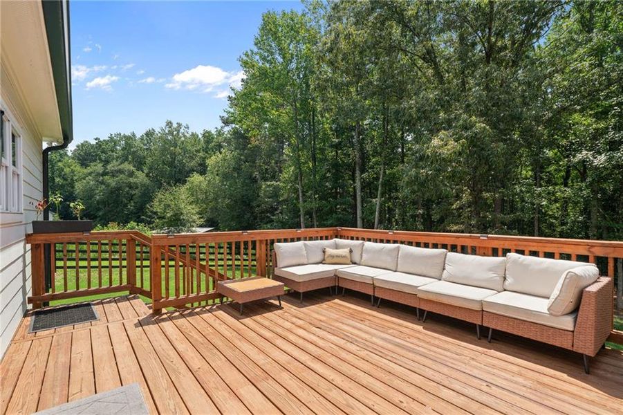 Exterior details and patio area of a home in , Woodstock (Image 3). Exterior details and patio area of a home in , Woodstock (Image 3).