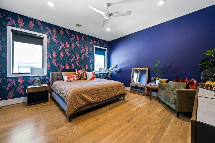 Furnished interior view inside a new home in , Houston (Image 17).