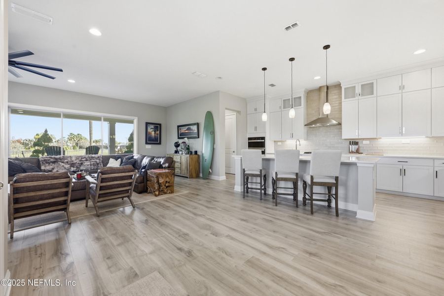Furnished interior view inside a new home in , St. Johns (Image 10).