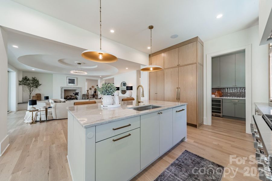 Furnished interior view inside a new home in , Denver (Image 30).