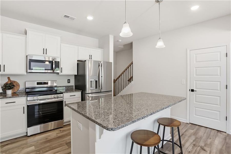 Furnished interior view inside a new home in , Cartersville (Image 14).