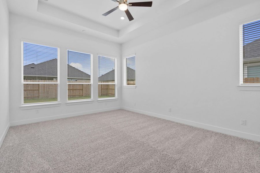 Spacious, unfurnished interior of a new home in Attwater 55s, Waller (Image 17).