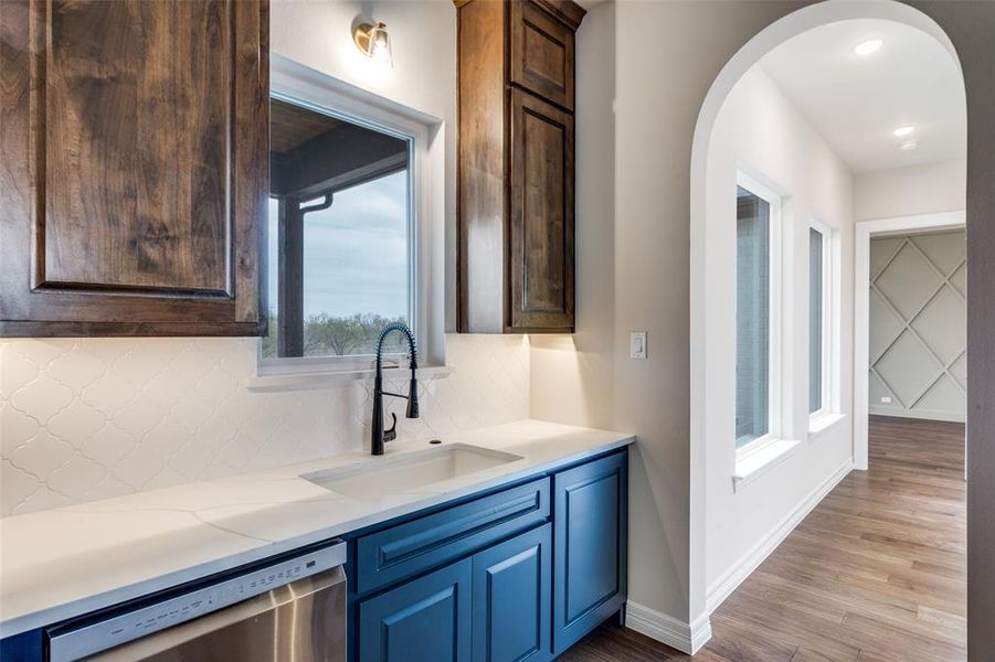 Furnished interior view inside a new home in , Aledo (Image 10).