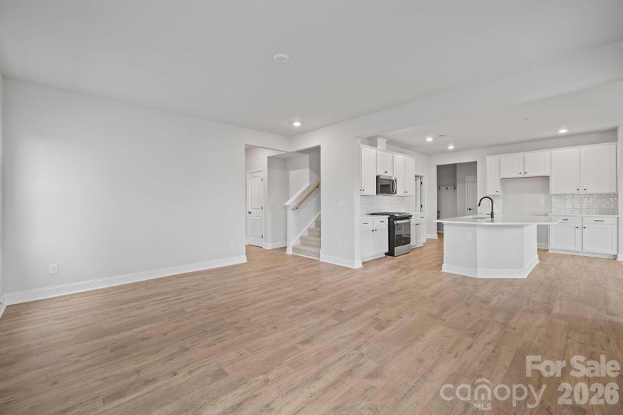 Open floor plan